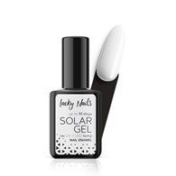 LN NAIL POLISH SOLAR GEL 01 SNOWWHITE