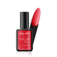 LN NAIL POLISH SOLAR GEL 12 QUEEN RED