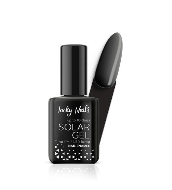LN NAIL POLISH SOLAR GEL 15 ONYX