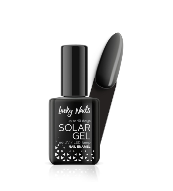 LN NAIL POLISH SOLAR GEL 15 ONYX