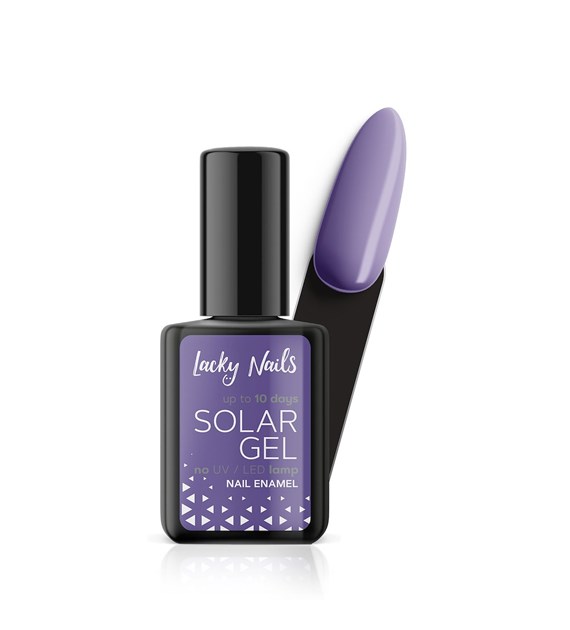 LN NAIL POLISH SOLAR GEL 24 PLUM