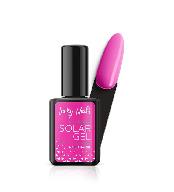 LN NAIL POLISH SOLAR GEL 30 HOT PINK