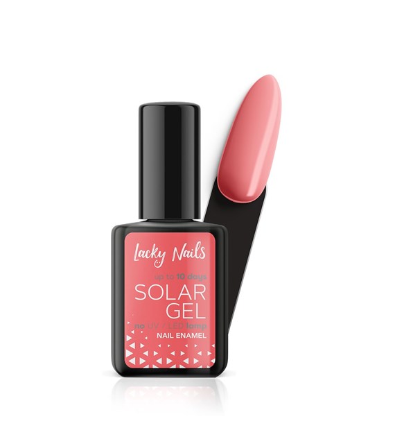 LN NAIL POLISH SOLAR GEL 31 FIRE ORANGE