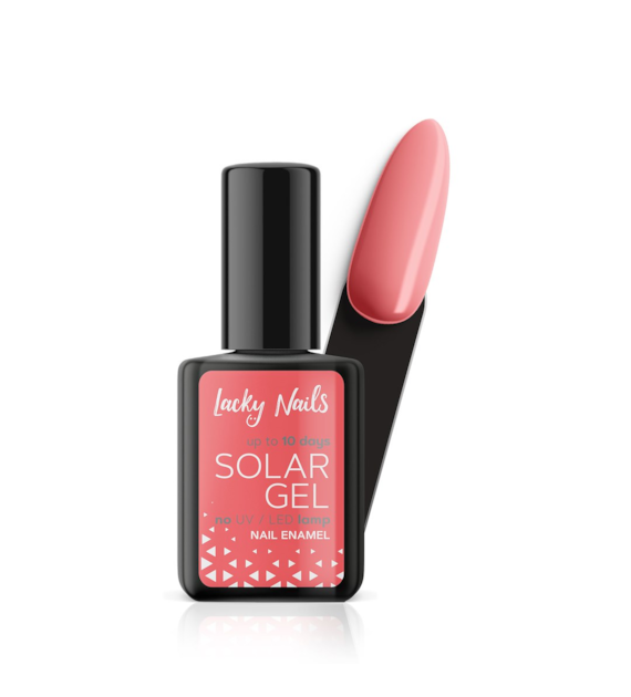 LN NAIL POLISH SOLAR GEL 31 FIRE ORANGE