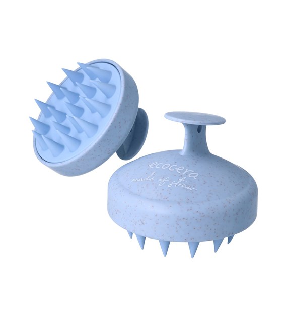 ECOCERA HAIR SCALP MASSAGER BRUSH BLUE