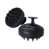 ECOCERA HAIR SCALP MASSAGER BRUSH BLACK