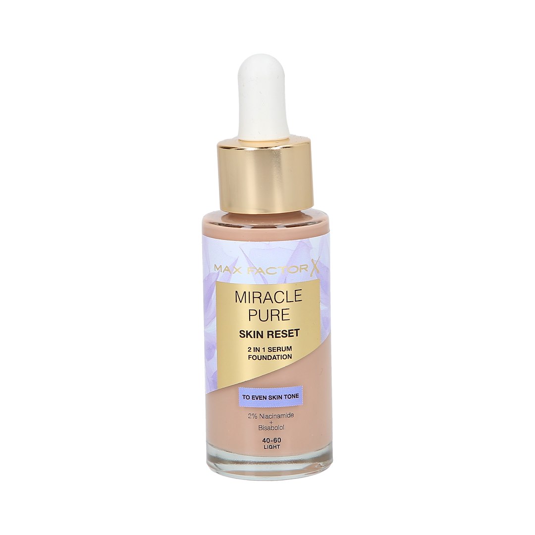 MIRACLE PURE SERUM FOUNDATION 40-60 LIGHT 30ML