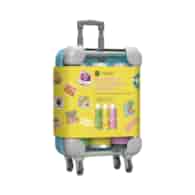 HISKIN SUITCASE SHAMPO+CONDTIONER+SHOWER GEL SET