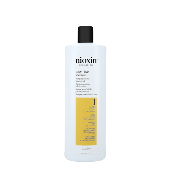 NIO SCALP 1 CLEANSER SHAMPOO 1L