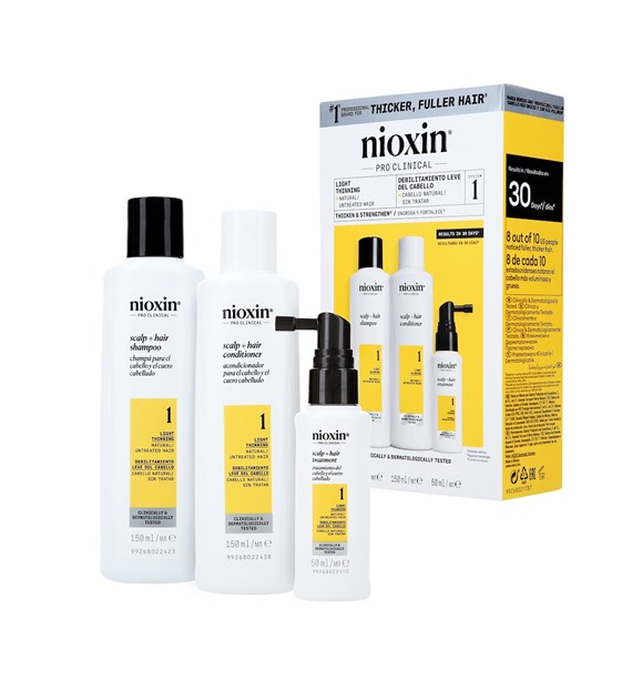 NIO SCALP 1 2X150ML+50ML TRIAL SET