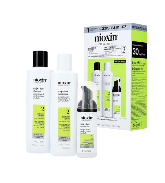NIO SCALP 2 2X150ML+40ML TRIAL SET