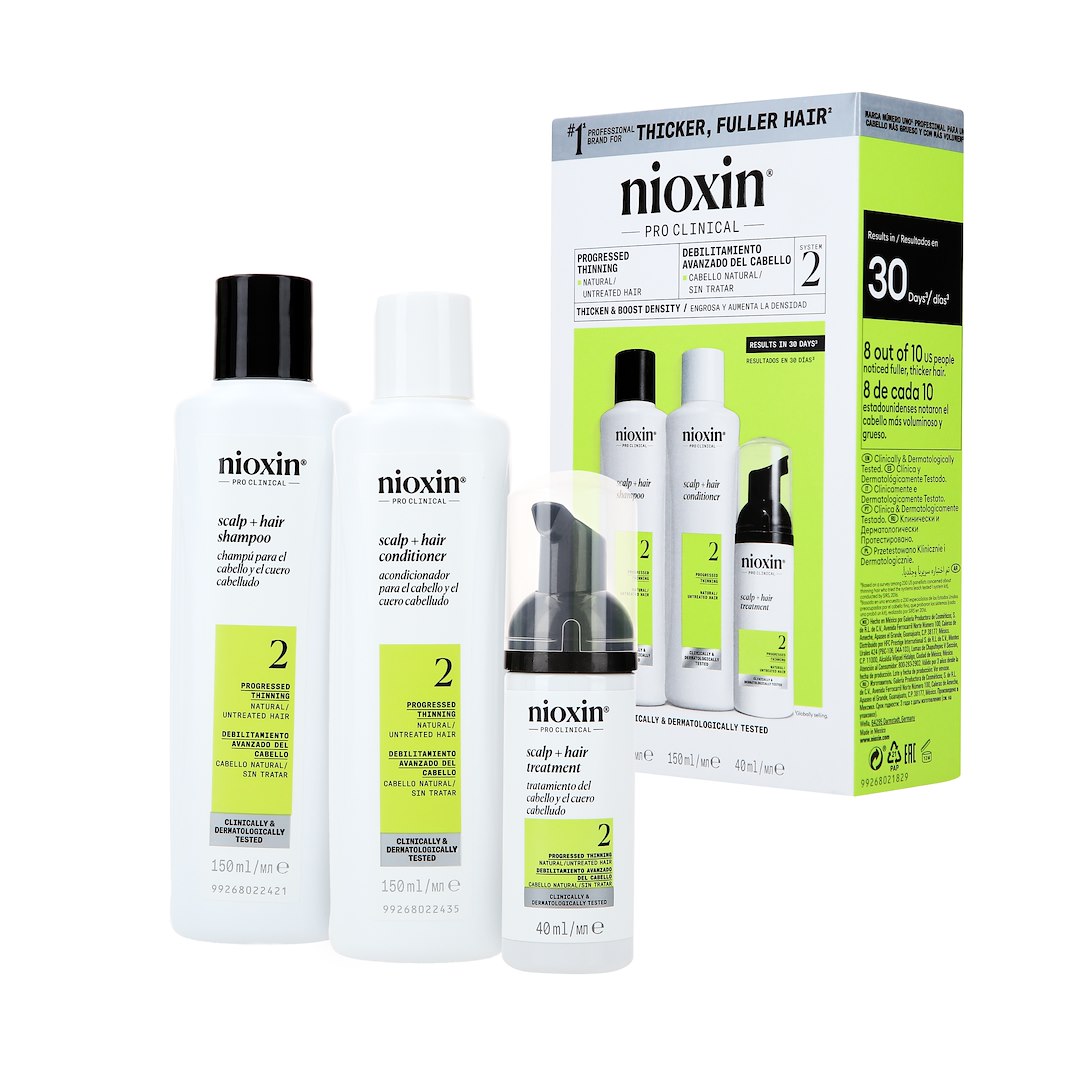 NIO SCALP 2 2X150ML+40ML TRIAL SET