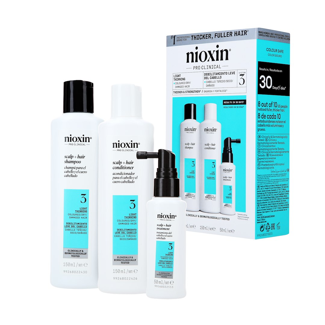 NIO SCALP 3 2X150ML+50ML TRIAL SET