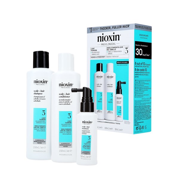 NIO SCALP 3 2X150ML+50ML TRIAL SET