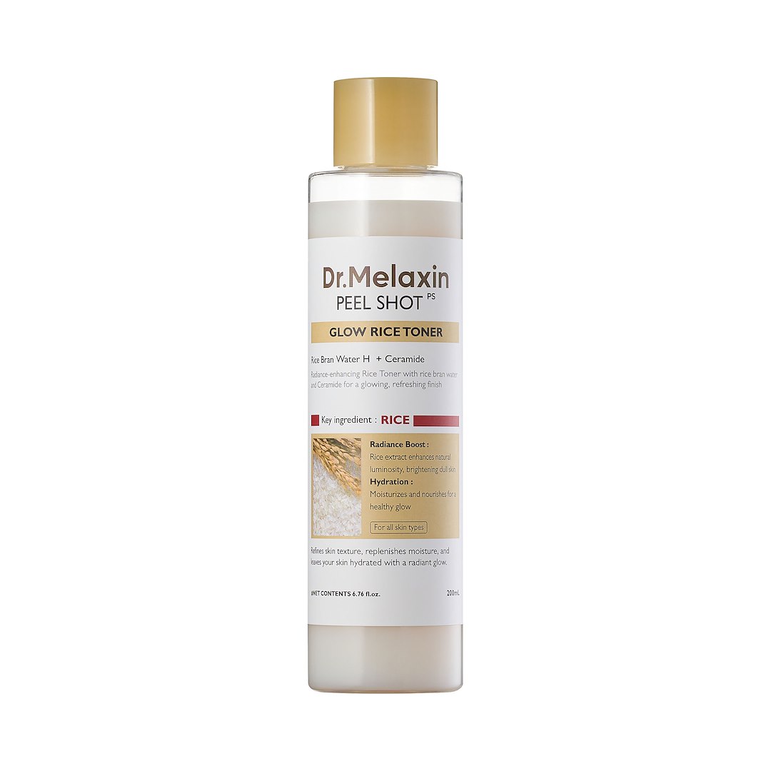 DR.MELAXIN PEEL SHOT GLOW WHITE RICE TONER 200ML