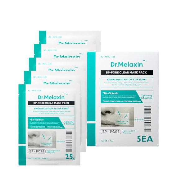 DR.MELAXIN BP PORE CLEAR MASK PACK 25G (5EA)