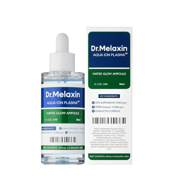 DR.MELAXIN AQUA ION PLASMA WATER GLOW AMPOULE 50ML