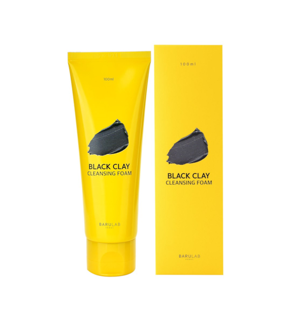 BARULAB BLACK CLAY CLEANSING FOAM 100ML