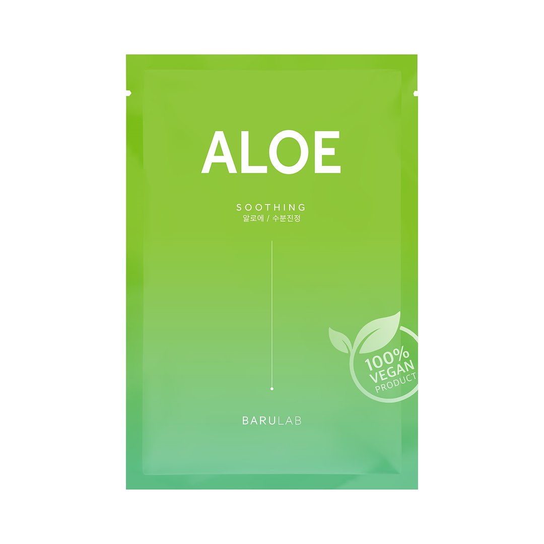 BARULAB THE CLEAN VEGAN MASK ALOE 23G