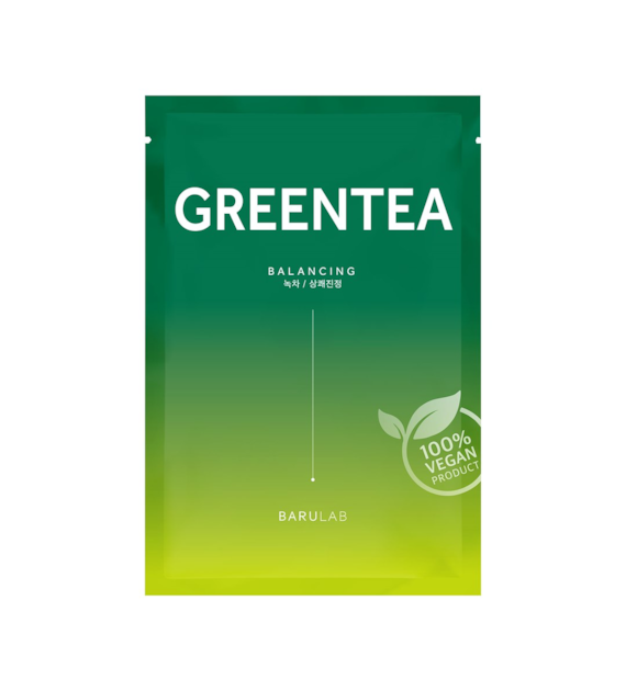 BARULAB THE CLEAN VEGAN MASK GREEN TEA 23G