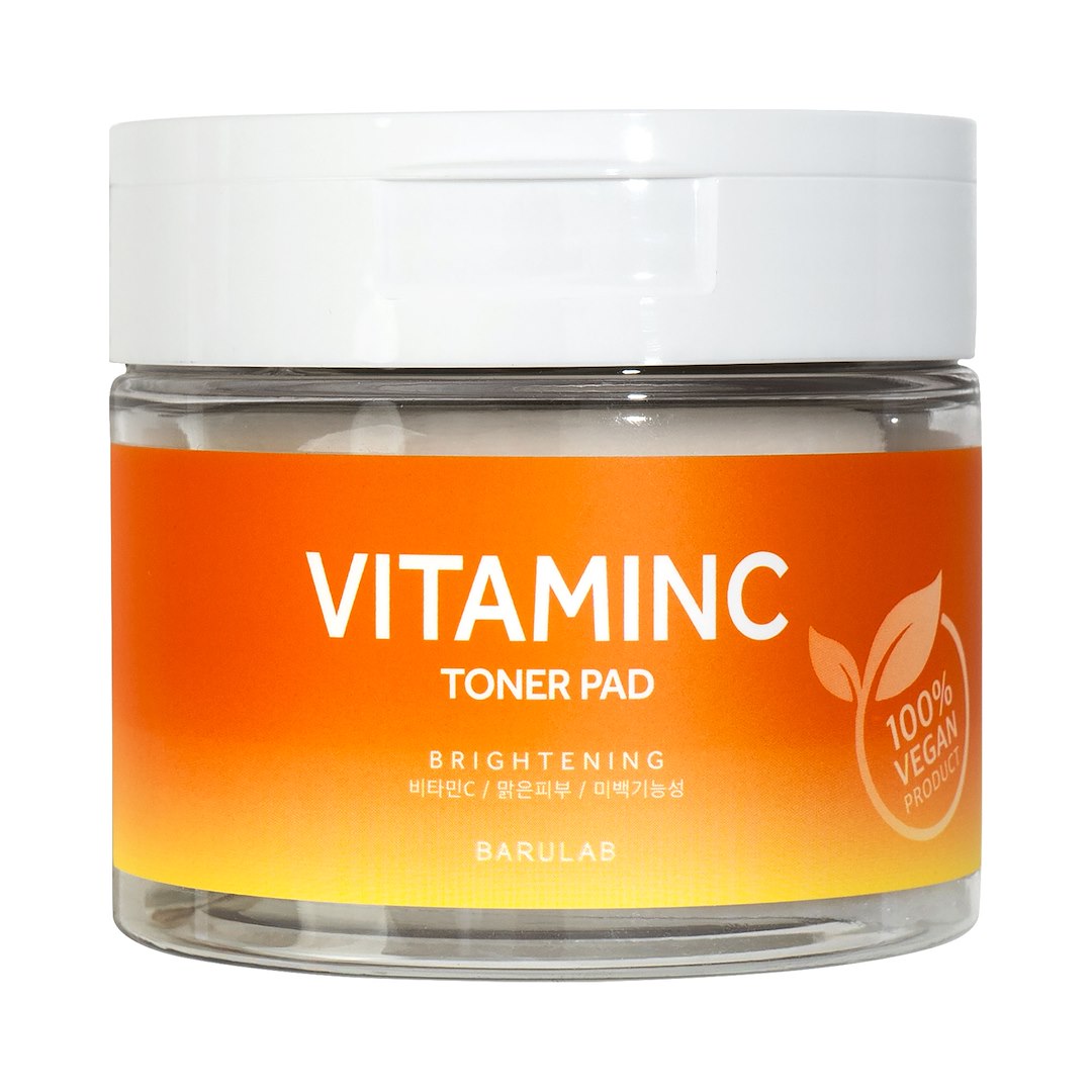 BARULAB THE CLEAN VEGAN TONER PAD VITAMIN C 160G