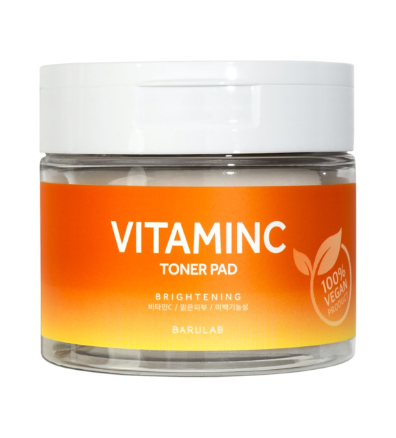 BARULAB THE CLEAN VEGAN TONER PAD VITAMIN C 160G