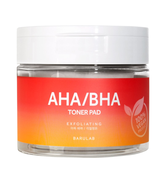 BARULAB THE CLEAN VEGAN TONER PAD AHA/BHA 160G