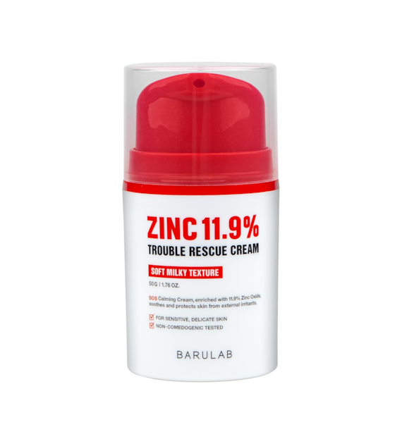 BARULAB ZINC 11.9% TROUBLE RESCUE CREAM 50G