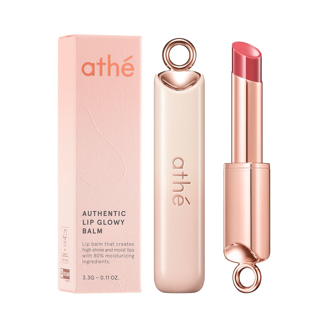ATHE AUTHENTIC LIP GLOWY BALM 02 FLIRT 3,3G