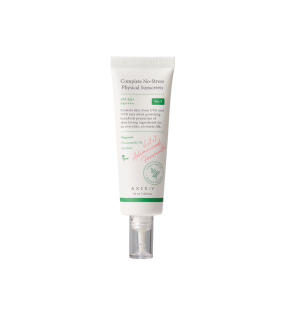 AXIS-Y COMPLETE NO-STRESS PHYSICAL SUNSCREEN 50ML