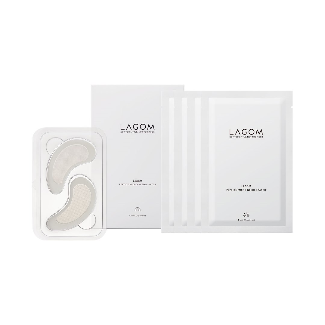LAGOM PEPTIDE MICRO NEEDLE PATCH 4PAIR