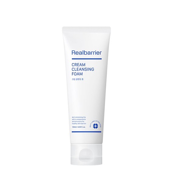REAL BARRIER CREAM CLEANSING FOAM 120ML