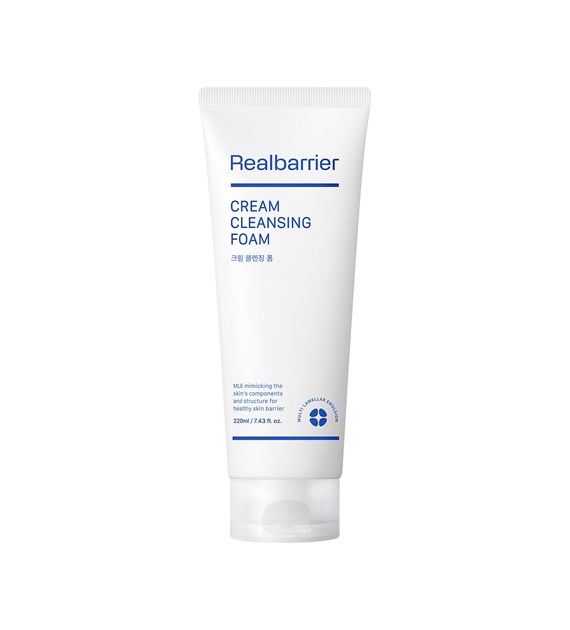 REAL BARRIER CREAM CLEANSING FOAM 220ML