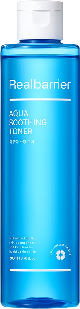 REAL BARRIER AQUA SOOTHING TONER 200ML