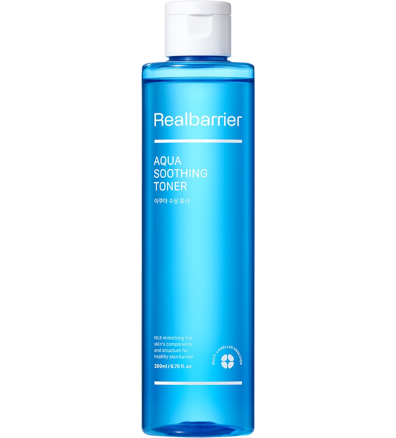 REAL BARRIER AQUA SOOTHING TONER 200ML