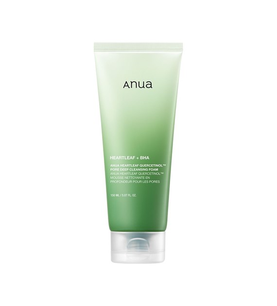 ANUA HEARTLEAF QUERCETINOL CLEANSING FOAM 150ML