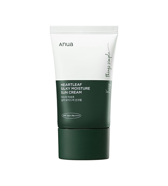 ANUA HEARTLEAF SILKY SUNCREAM 50ML