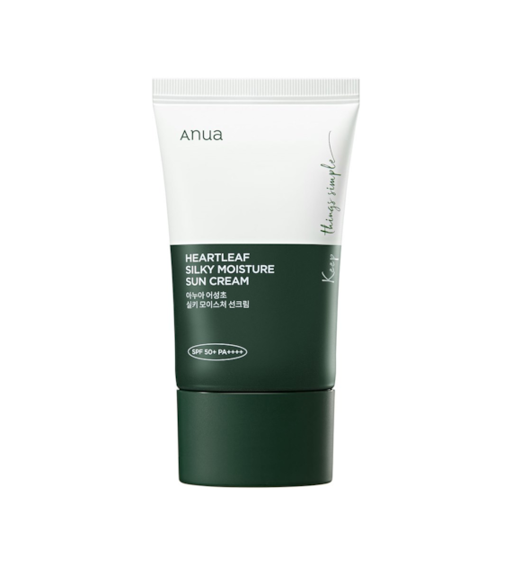 ANUA HEARTLEAF SILKY SUNCREAM 50ML