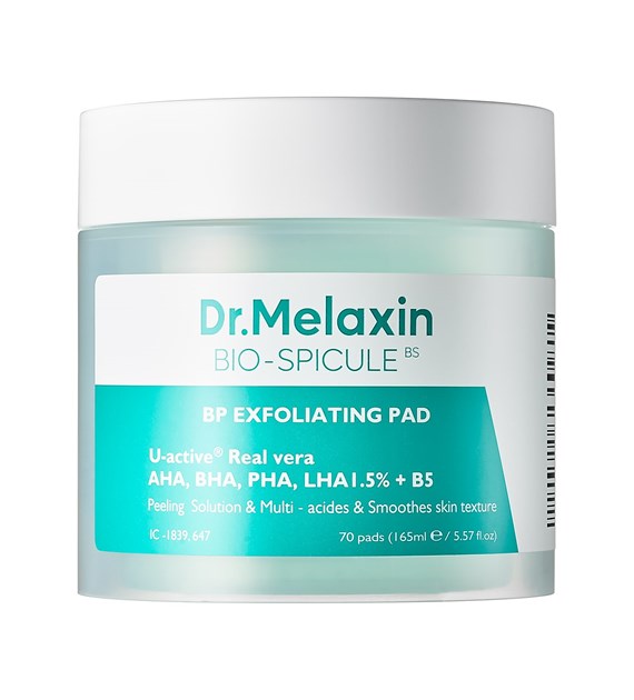 DR.MELAXIN BP EXFOLIATING PAD 70PADS 165ML