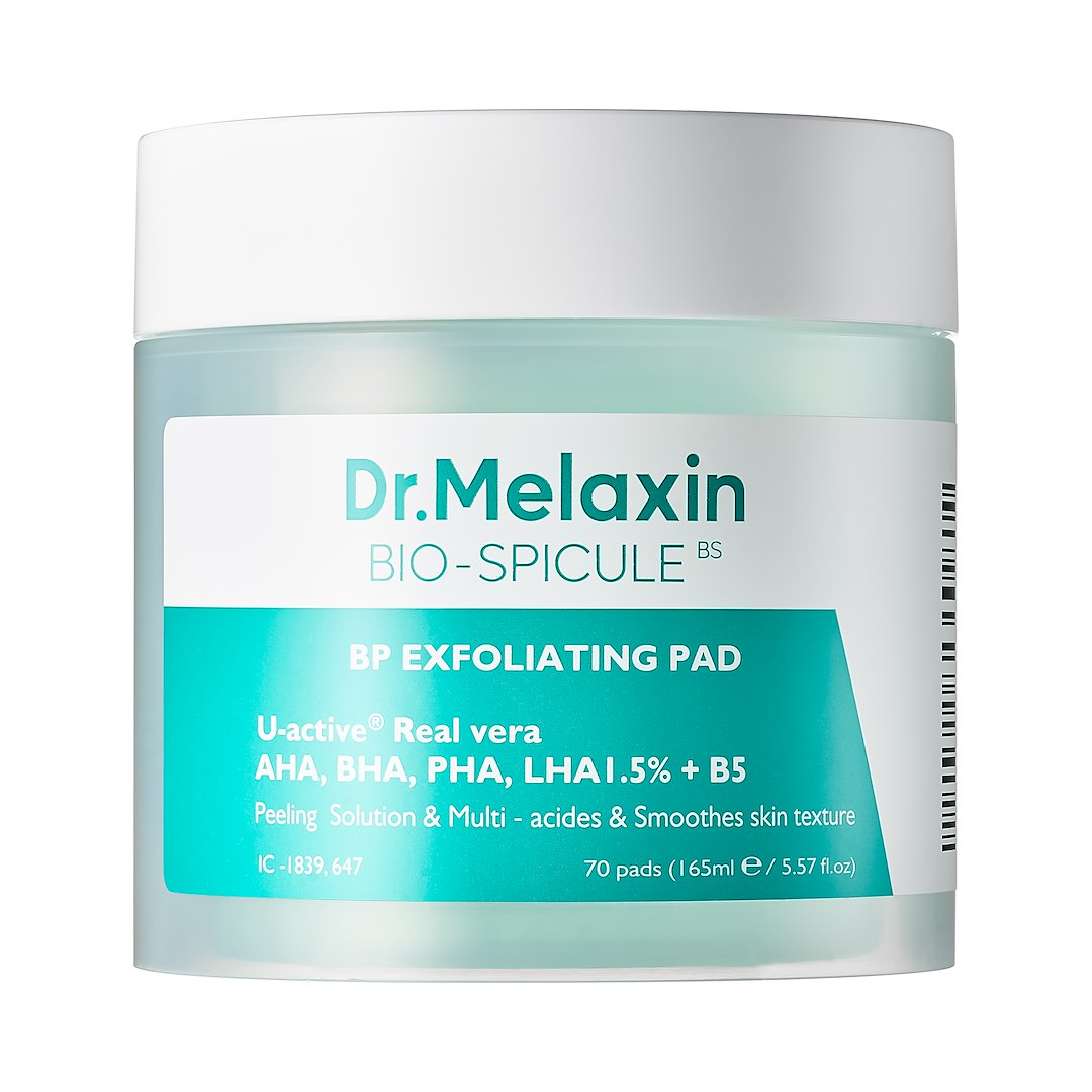 DR.MELAXIN BP EXFOLIATING PAD 70PADS 165ML