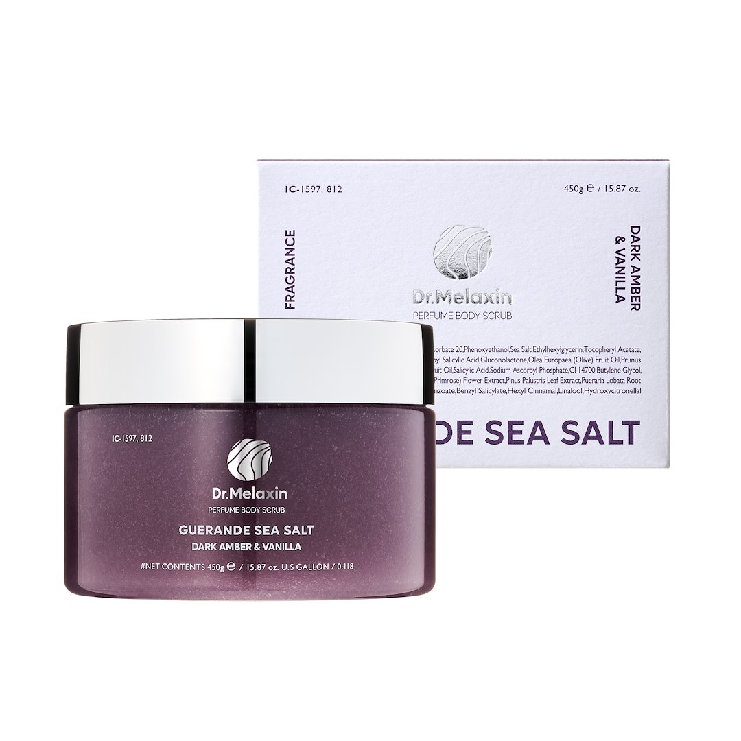 DR.MELAXIN BODY SCRUB DARK AMBER & VANILLA 450G
