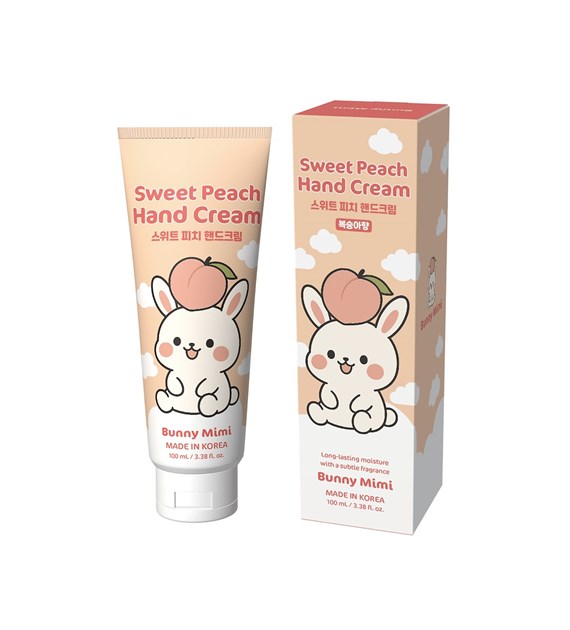 BUNNYMIMI SWEET PEACH HAND CREAM 100ML