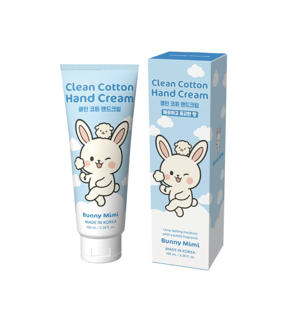 BUNNYMIMI CLEAN COTTON HAND CREAM 100ML