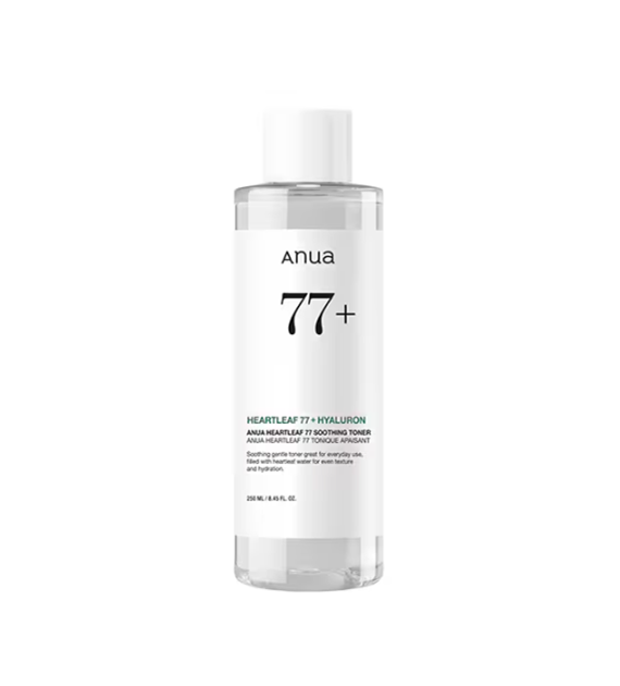 ANUA HEARTLEAF 77% SOOTHING TONER 250ML