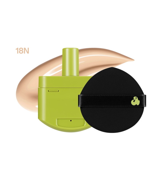 UNLEASHIA SATIN WEAR GREEN CUSHION 18N