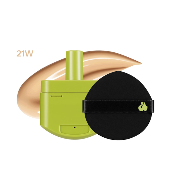 UNLEASHIA SATIN WEAR GREEN CUSHION 21W