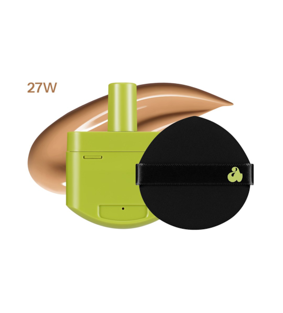 UNLEASHIA SATIN WEAR GREEN CUSHION 27W