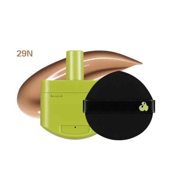 UNLEASHIA SATIN WEAR GREEN CUSHION 29N