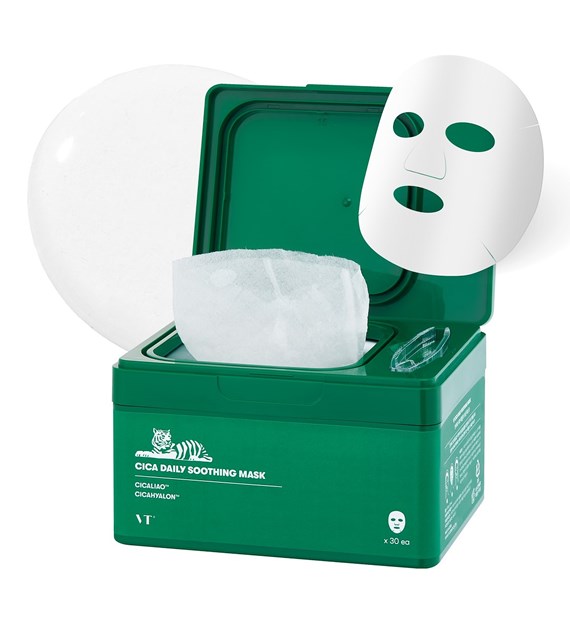 VT COSMETICS CICA DAILY SOOTHING MASK 30PCS