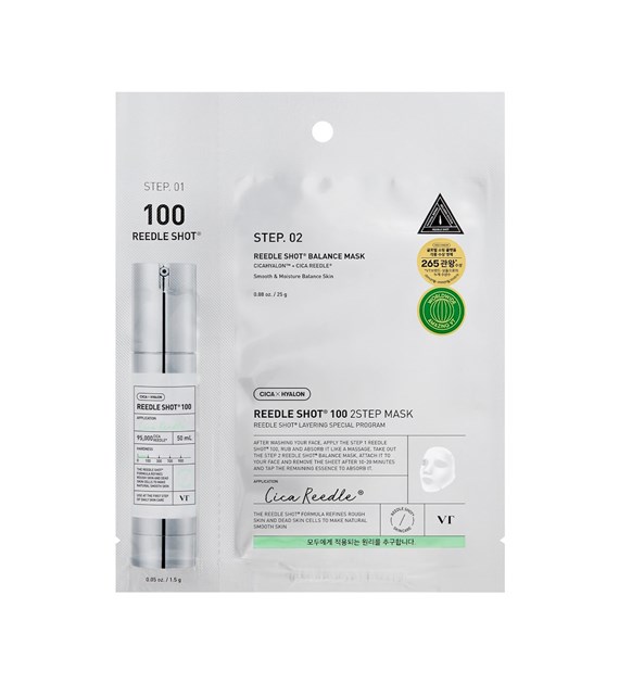 VT COSMETICS REEDLE SHOT 100 2STEP MASK